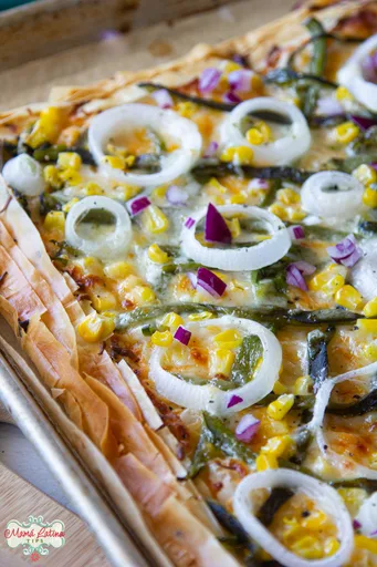 Poblano Pepper Galette