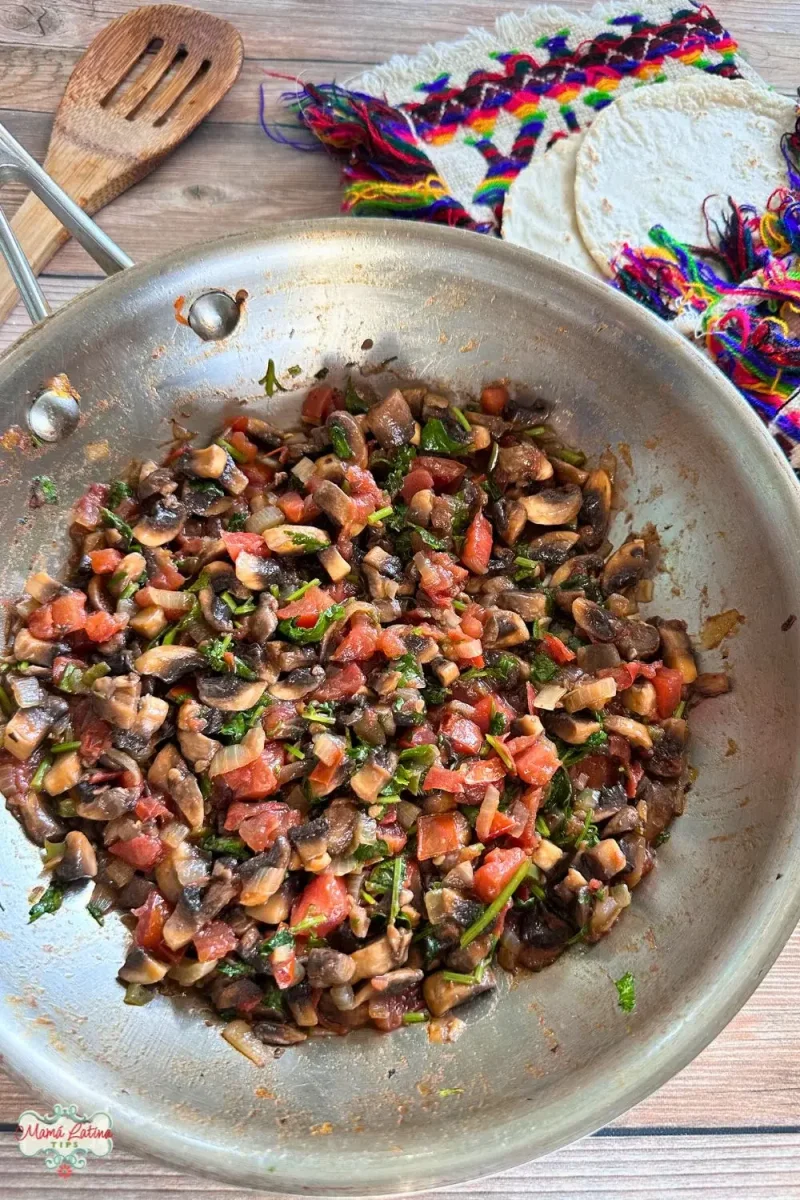 Mexican-Style Mushrooms Recipe