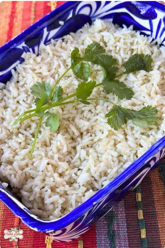 Receta de arroz blanco mexicano