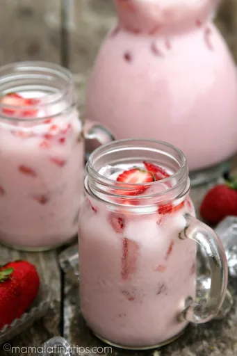 Horchata de Fresa
