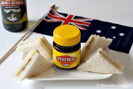 Mini Vegemite and Cheese Sandwiches Recipe