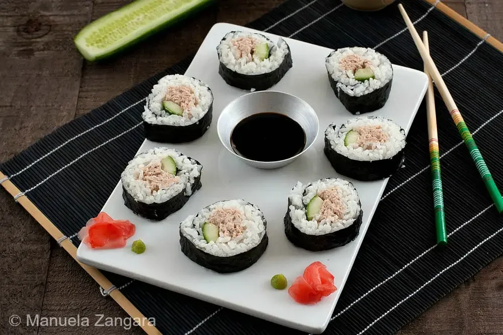 Tuna Salad Sushi Roll Recipe