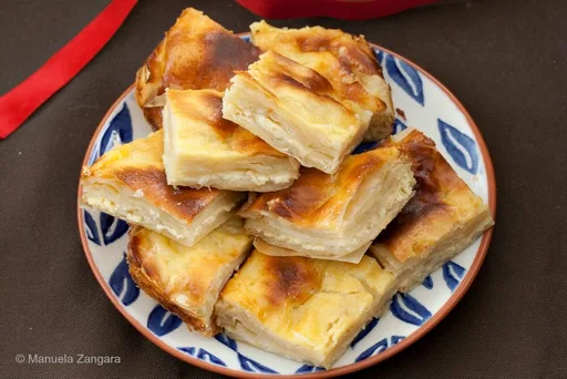 Receta de burek dulce de yogur