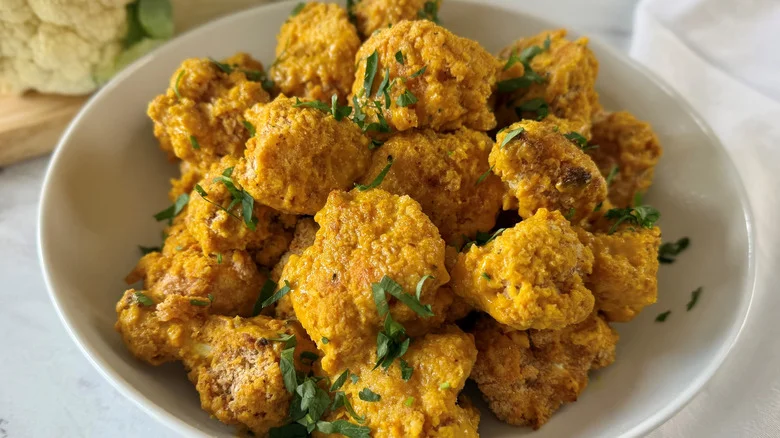 Baked Carolina-Style BBQ Cauliflower Wings Recipe