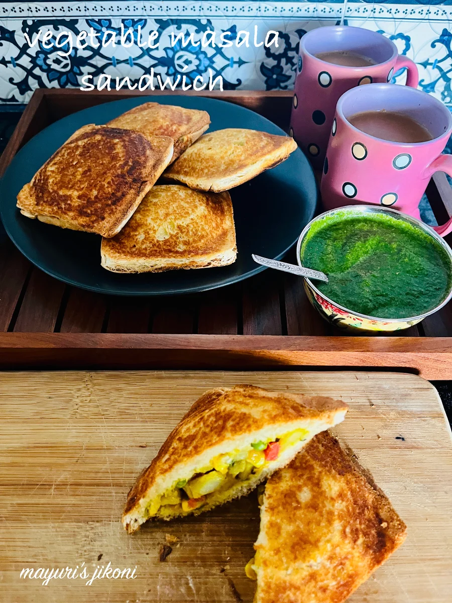 VEGETABLE MASALA SANDWICH