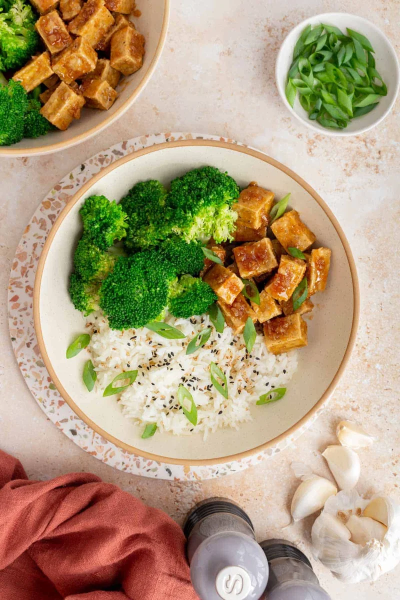 Crispy Honey Garlic Tofu Recipe