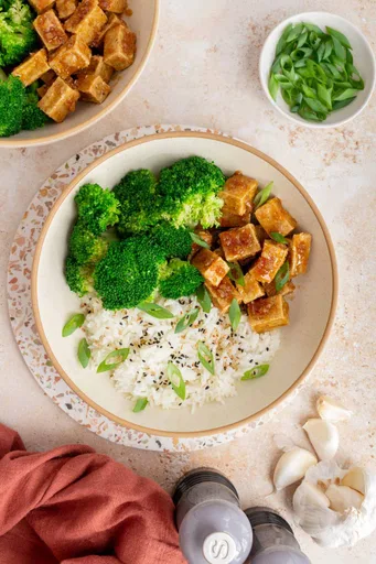 Crispy Honey Garlic Tofu Recipe