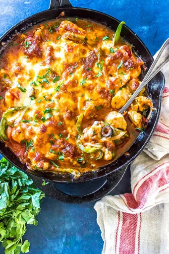 Keto Pizza Casserole