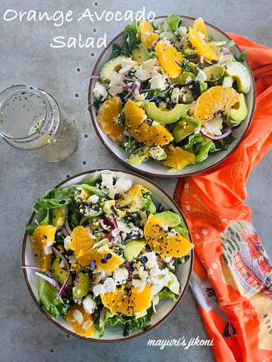 Ensalada de naranja y aguacate