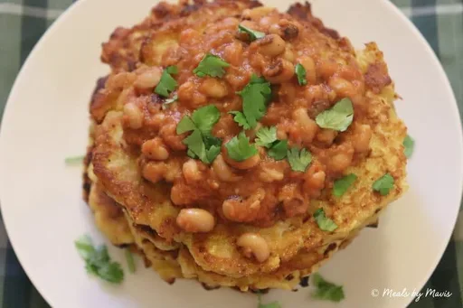 Tatale (Ghanaian Savory Plantain Pancakes)