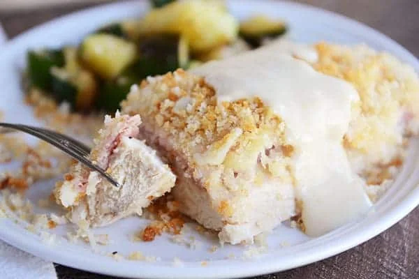 Easy Chicken Cordon Bleu