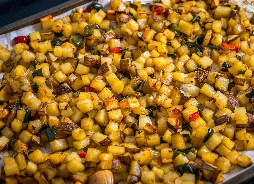 Poblano Breakfast Potatoes
