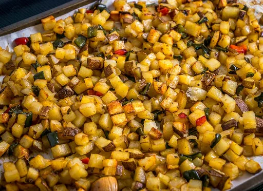 Poblano Breakfast Potatoes