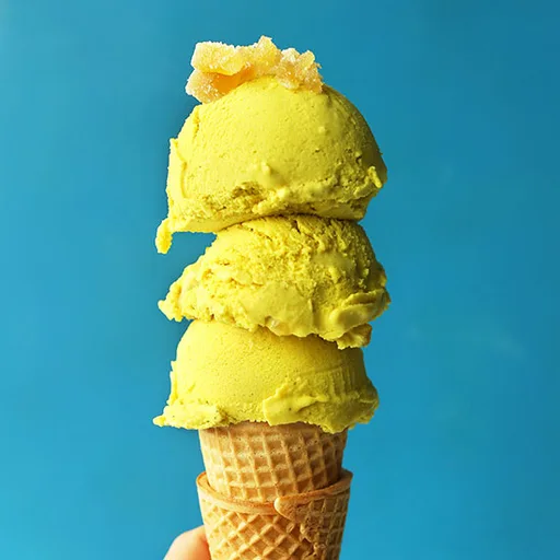 Golden Milk Ice Cream (Vegan)