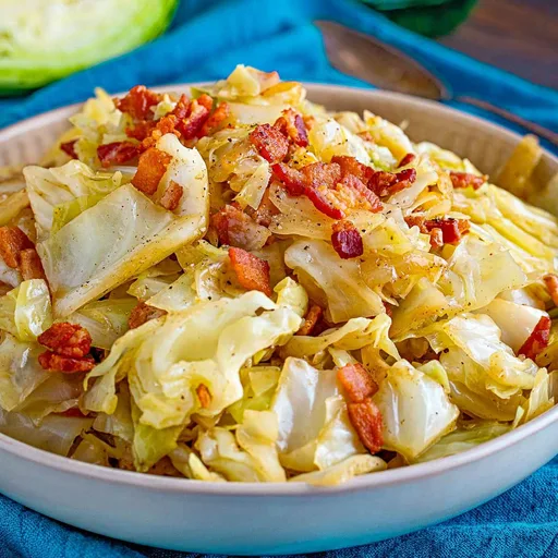 Receta de repollo frito