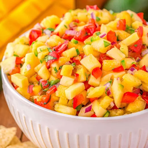 Salsa de piña y mango