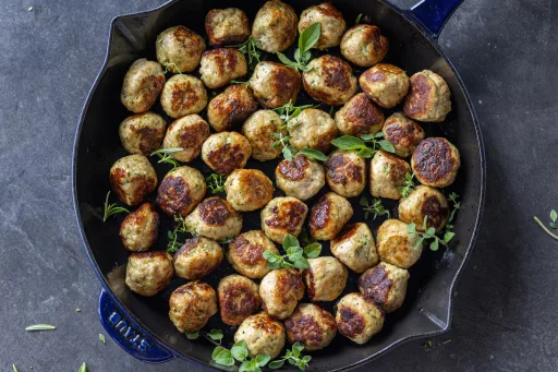 Easy Turkey Zucchini Meatballs