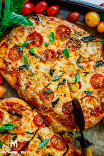 3 Cheese Flatbread Pizza Recipe