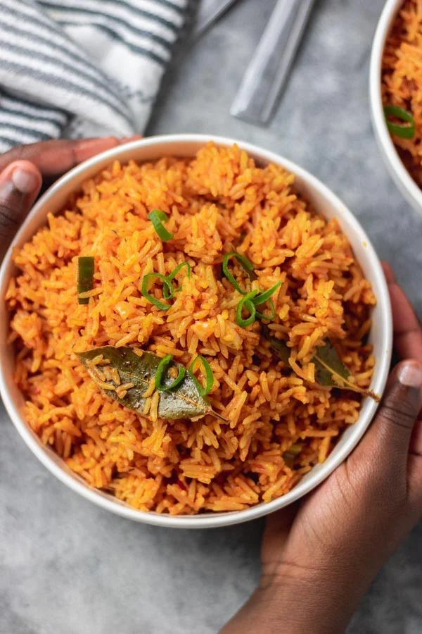 Coconut Jollof Rice