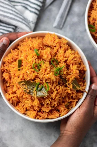 Coconut Jollof Rice