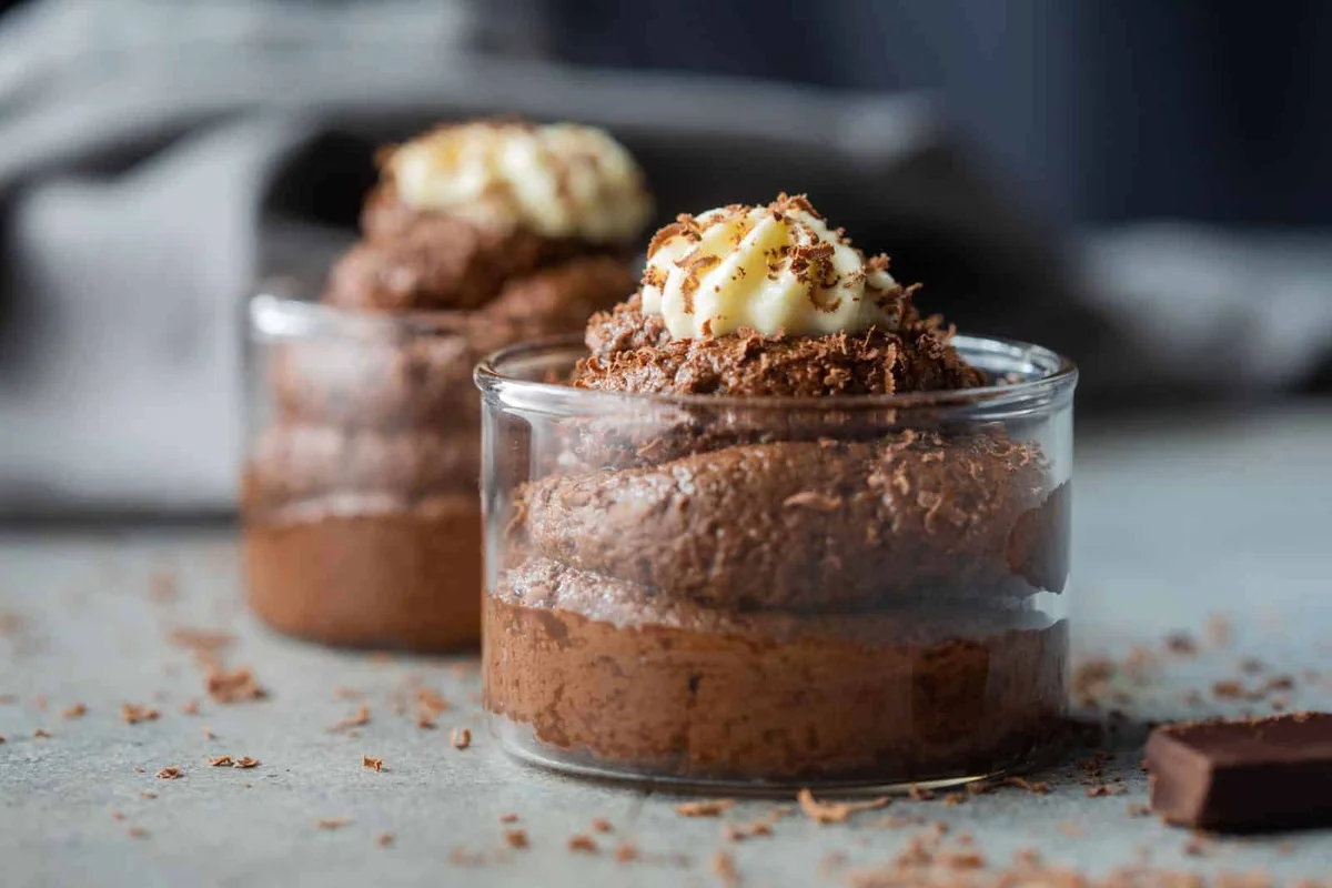 Eggless Chocolate Mousse