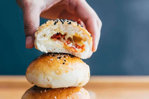 Pepperoni Cheese Bombs with the softest buns!