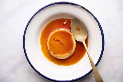 Vegan Coconut Caramel Custard