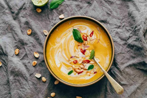 Thai Butternut Squash Sweet Potato Bisque