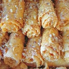 Greek Diples Recipe (Christmas Greek Pastry with Honey)