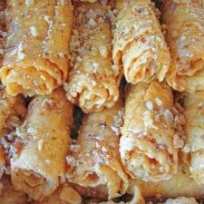 Greek Diples Recipe (Christmas Greek Pastry with Honey)