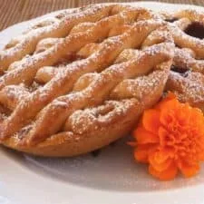Greek Jam Tart Recipe (Pasta Flora)