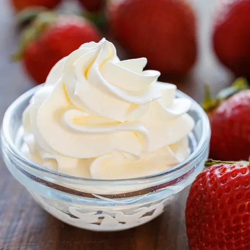 Homemade Whipped Cream Recipe