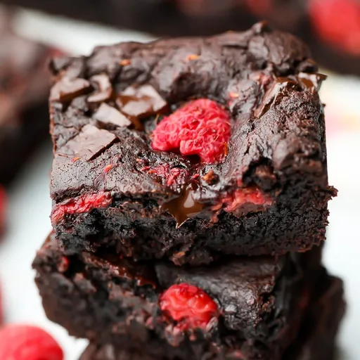 Raspberry Brownies