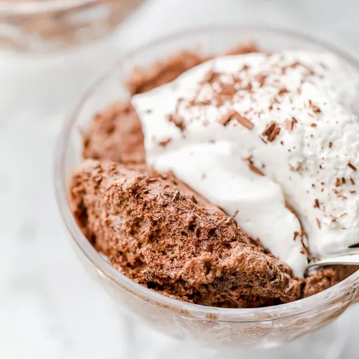 Mousse de chocolate vegana