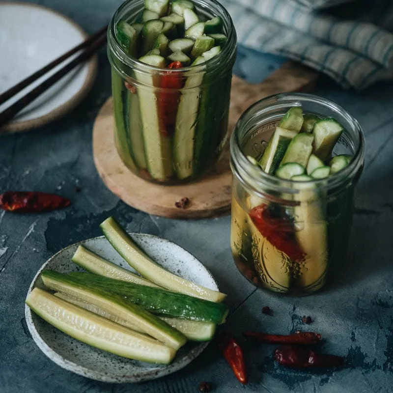 Chinese Pickled Cucumber (A Quick Pickle Recipe)