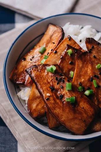 Teriyaki King Oyster Mushroom