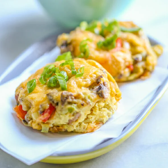 Bacon, Egg, and Cheese Cups