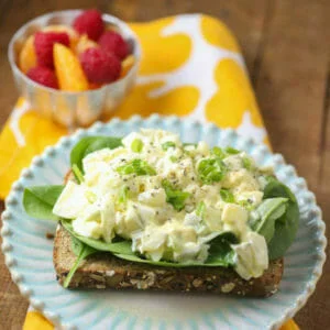 Egg Salad Sandwich for One