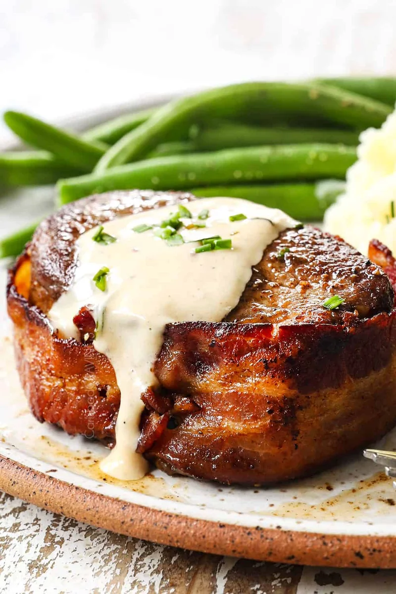 Bacon Wrapped Filet Mignon