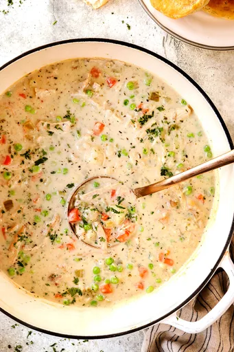 Recipe for Chicken Pot Pie Soup