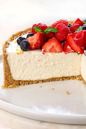 Receta de tarta de queso sin horno