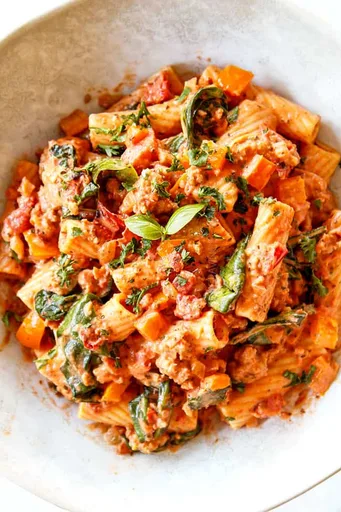 Receta de pasta rigatoni