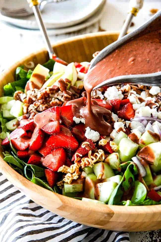 Balsamic Salad with Strawberries
