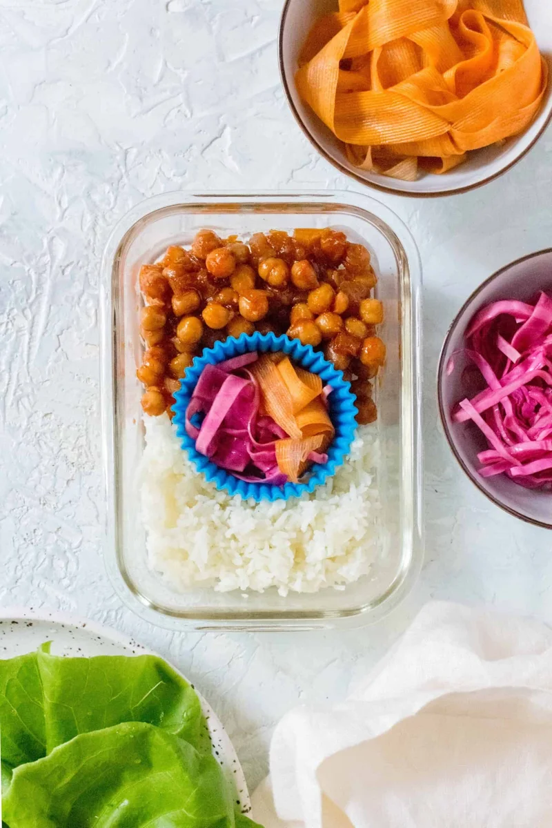Gochujang Braised Chickpeas