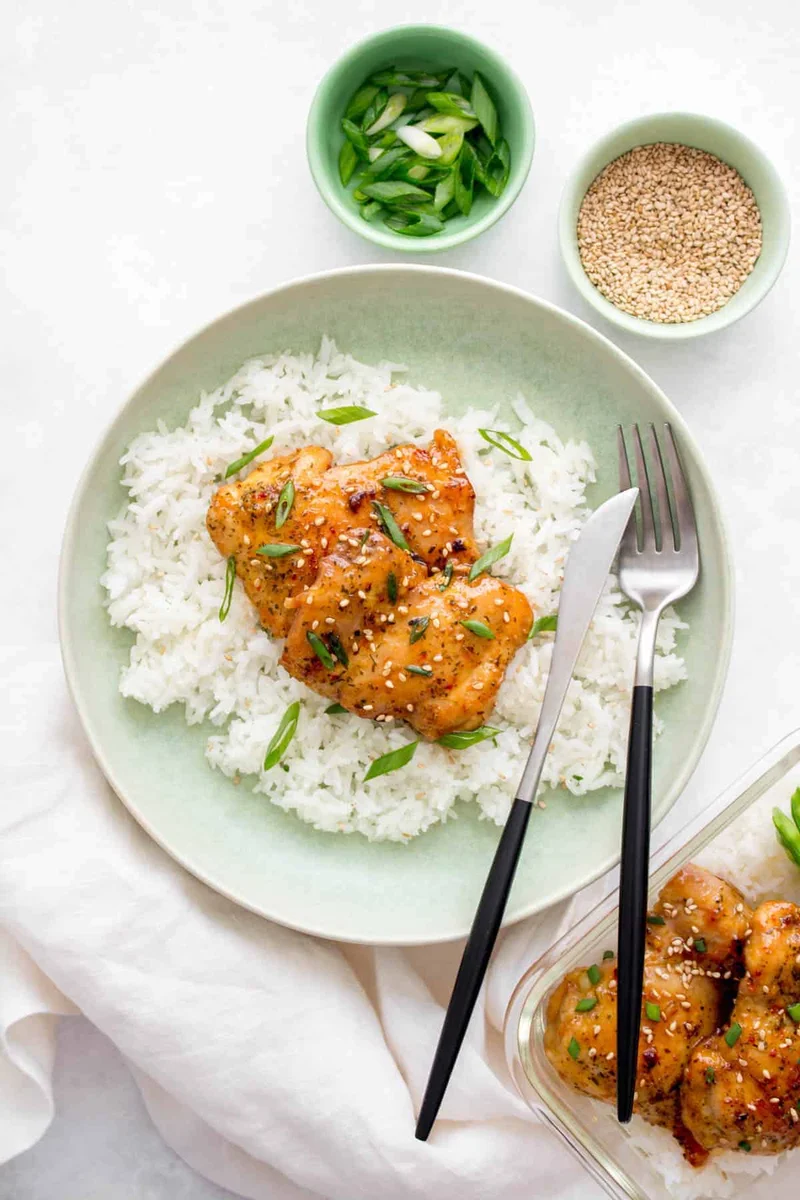 Hot Honey Chicken Thighs