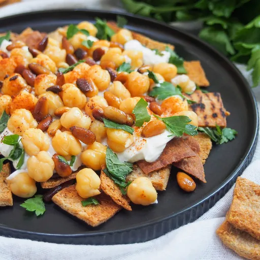 Fatteh de garbanzos
