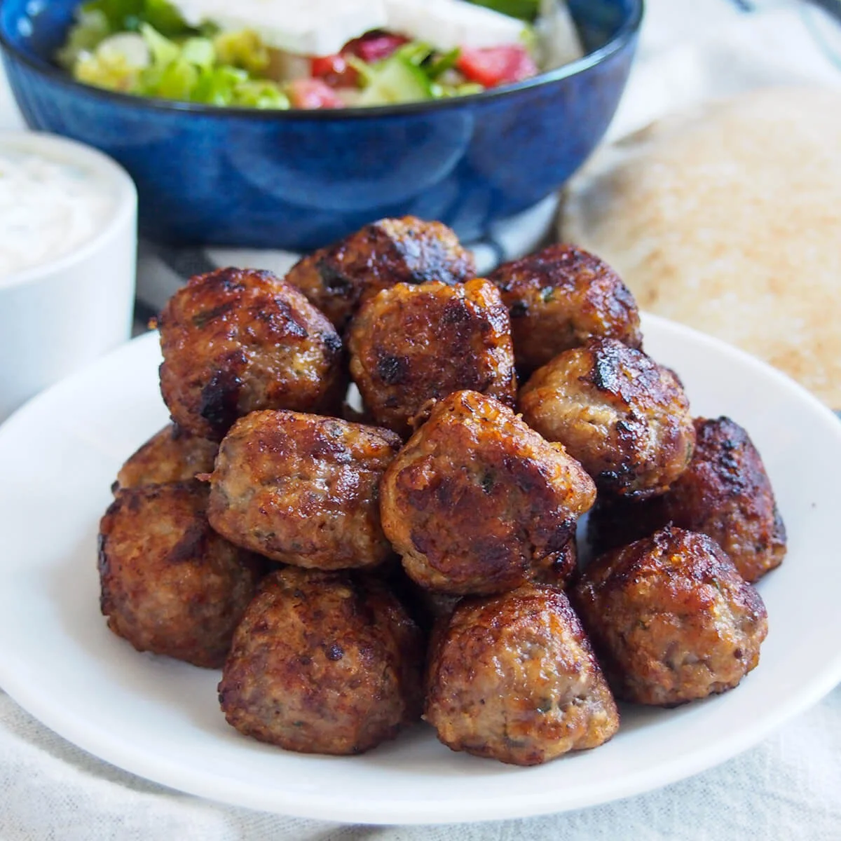 Keftedes - Greek meatballs