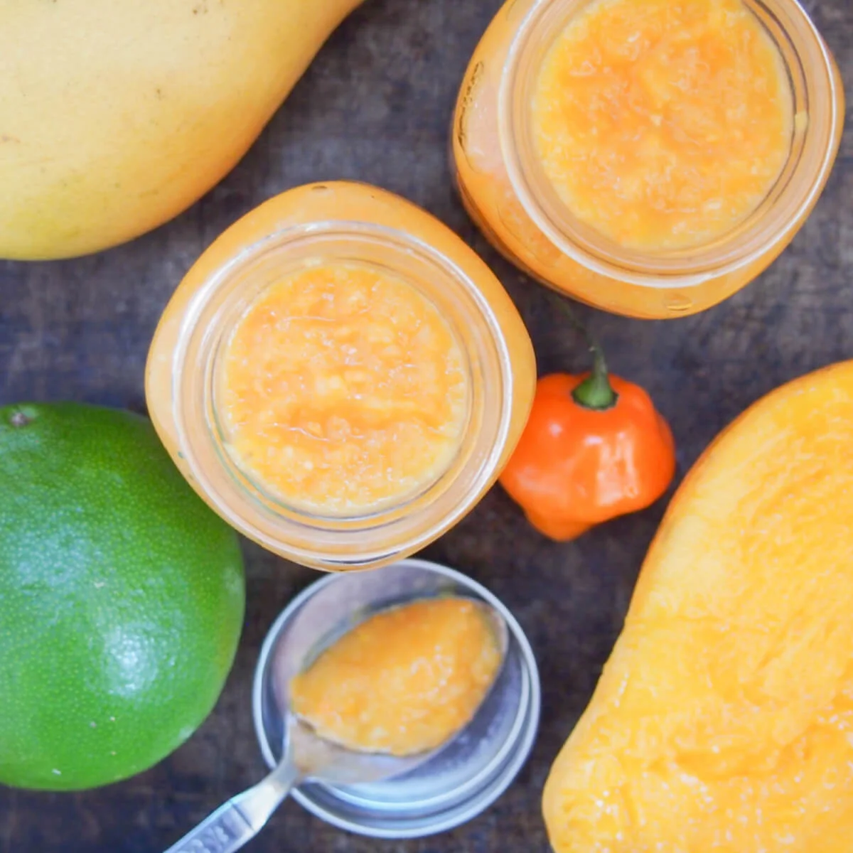 Mango habanero sauce