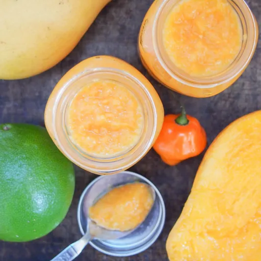 Mango habanero sauce