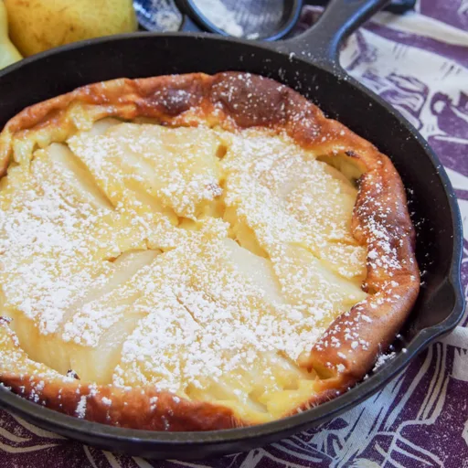 Clafoutis de pera